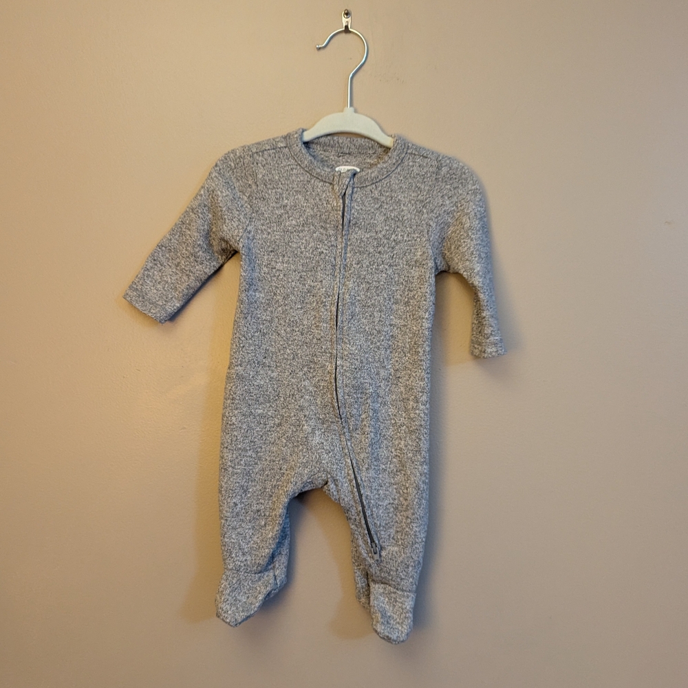 Old Navy Gray Footie One Piece